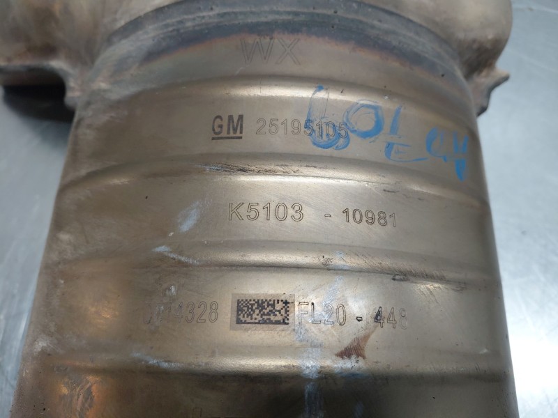 Recambio de colector escape para opel corsa e design referencia OEM IAM   