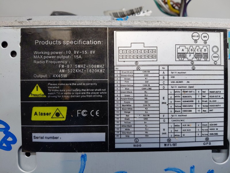Recambio de sistema audio / radio cd para ford mondeo ber. (ca2) referencia OEM IAM   