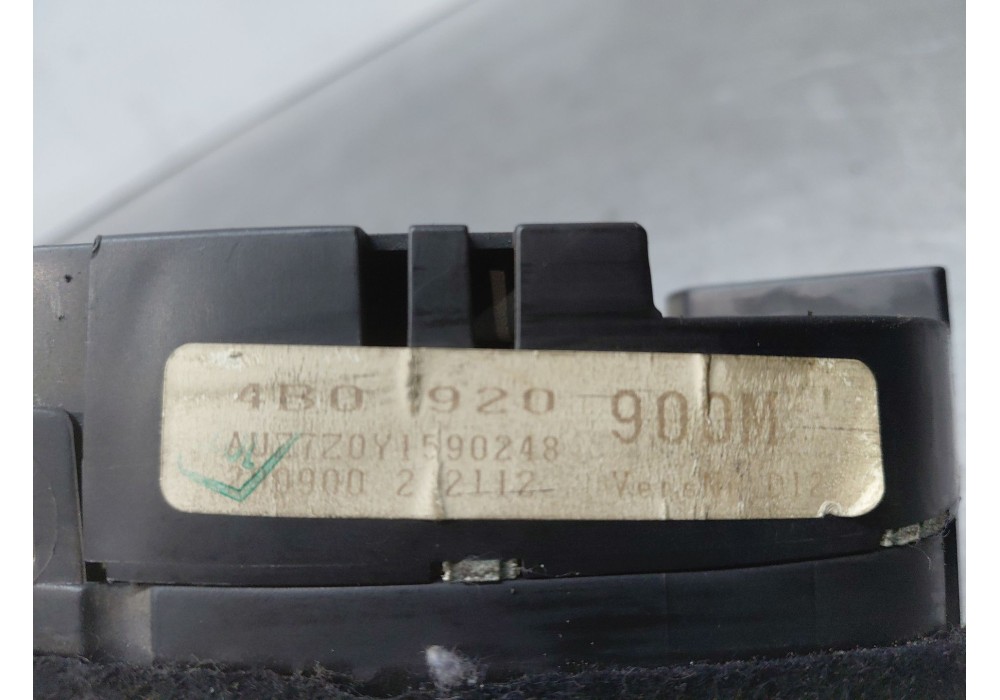 Recambio de cuadro instrumentos para audi a6 c5 (4b2, 4b4) 2.5 tdi referencia OEM IAM 4b0920900m 4B0920936QX 110008947