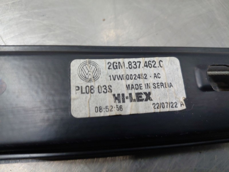 Recambio de elevalunas delantero derecho para volkswagen t-cross advance referencia OEM IAM   