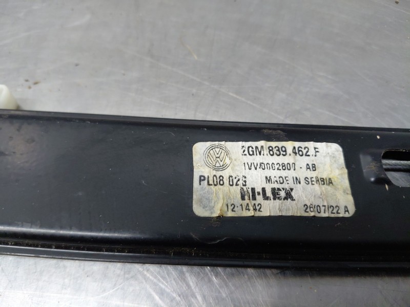 Recambio de elevalunas trasero derecho para volkswagen t-cross advance referencia OEM IAM   