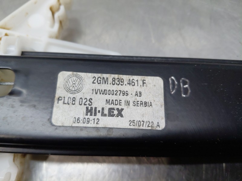 Recambio de elevalunas trasero izquierdo para volkswagen t-cross advance referencia OEM IAM   