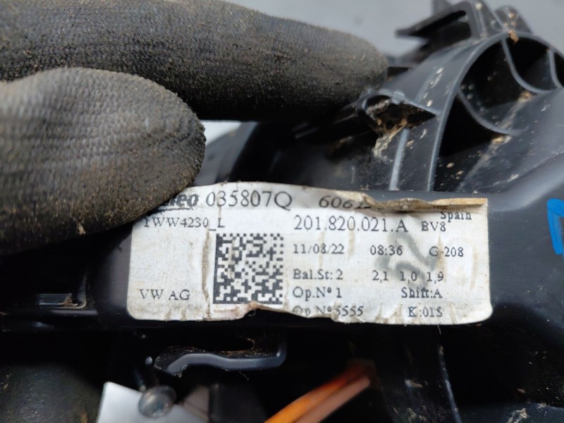 Recambio de motor calefaccion para volkswagen t-cross advance referencia OEM IAM   