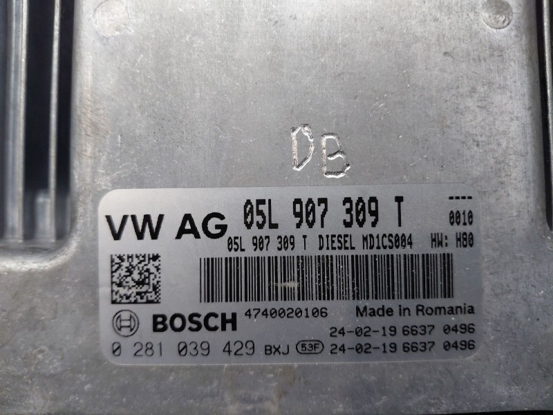 Recambio de centralita motor uce para audi q3 sportback (f3n) s line referencia OEM IAM   