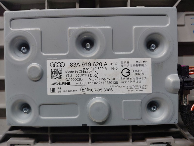 Recambio de pantalla multifuncion para audi q3 sportback (f3n) s line referencia OEM IAM   