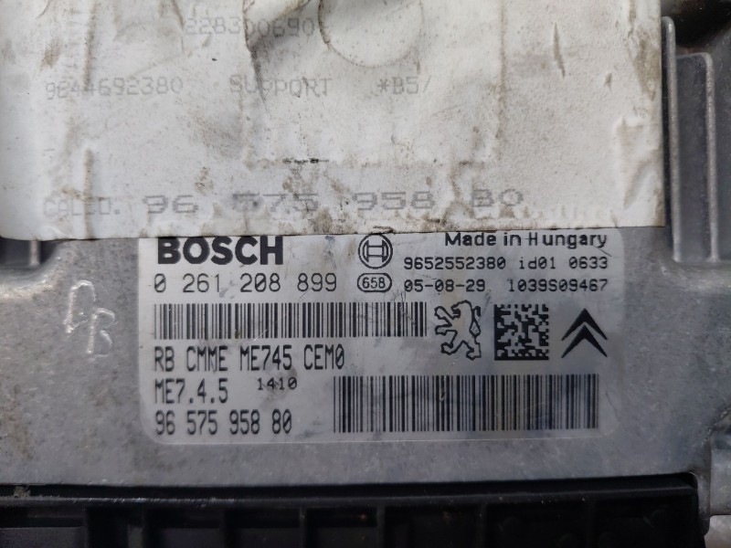 Recambio de centralita motor uce para citroën c4 i (lc_) 1.6 16v referencia OEM IAM   