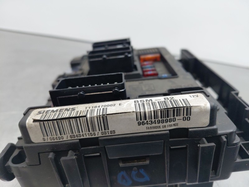 Recambio de caja reles / fusibles para citroën berlingo combi referencia OEM IAM   