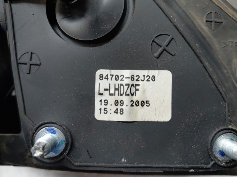 Recambio de retrovisor izquierdo para suzuki swift iii (mz, ez) 1.3 (rs 413) referencia OEM IAM   