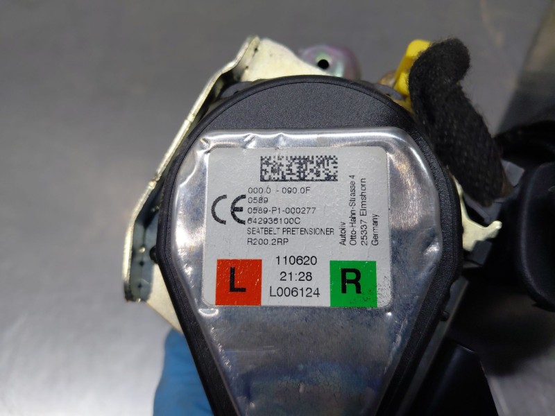 Recambio de cinturon seguridad trasero derecho para ford kuga ecoblue referencia OEM IAM   