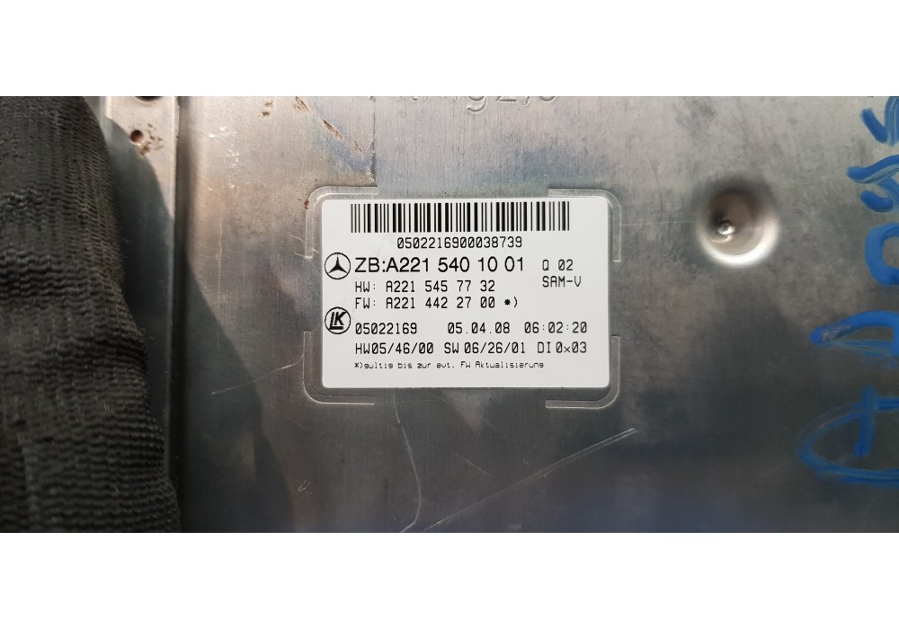Recambio de modulo electronico para mercedes clase s (w221) berlina 320 / 350 cdi (221.022) referencia OEM IAM A2215401001  