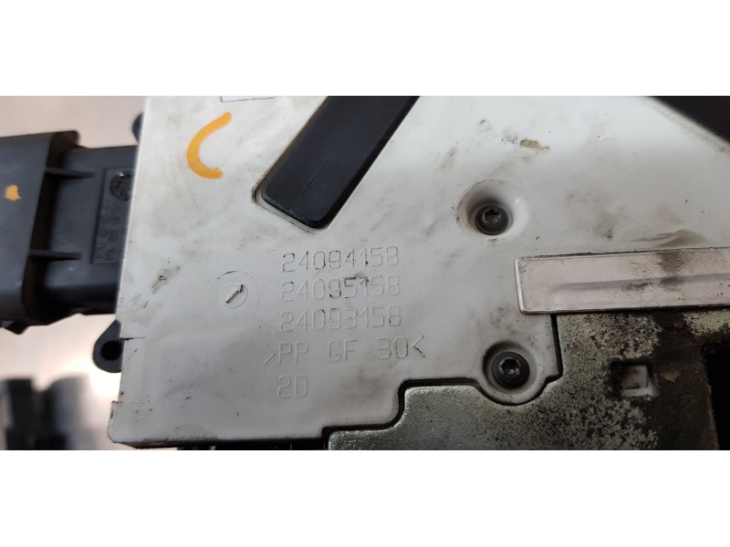 Recambio de cerradura puerta delantera derecha para citroen c3 picasso exclusive referencia OEM IAM 24095816   Recambio de cerradura puerta delantera derecha para citroen c3 picasso exclusive referencia OEM IAM 24095816