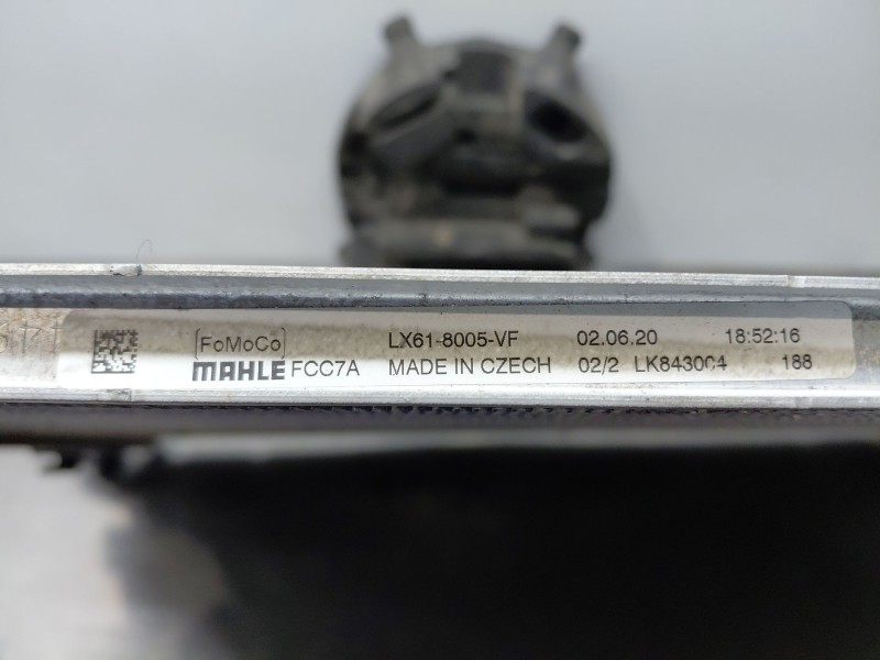 Recambio de radiador agua para ford kuga ecoblue referencia OEM IAM   