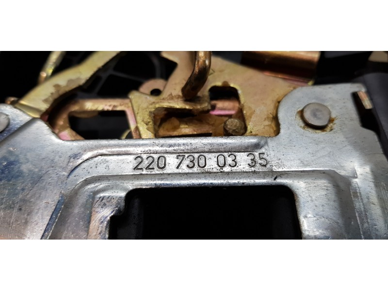 Recambio de cerradura puerta trasera izquierda para mercedes clase s (w220) berlina 430 (220.070) referencia OEM IAM 2207300435  Recambio de cerradura puerta trasera izquierda para mercedes clase s (w220) berlina 430 (220.070) referencia OEM IAM 2207300435