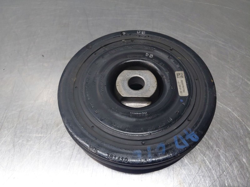 Recambio de polea cigueñal para renault scenic iv grand zen referencia OEM IAM 8200767762  