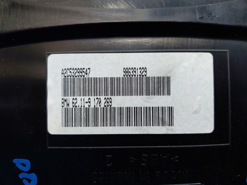 Recambio de cuadro instrumentos para bmw x5 (e70) xdrive 30 d referencia OEM IAM 62109236818  