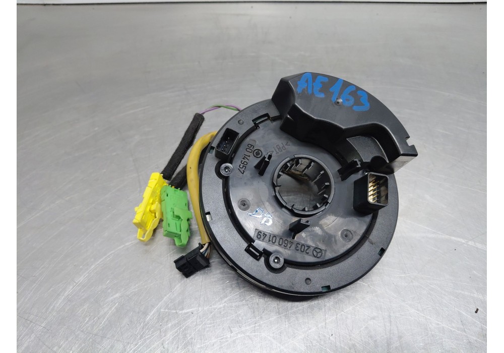 Recambio de anillo airbag para mercedes-benz clase c (w203) sportcoupe kompressor referencia OEM IAM A2034600149 0025421918 