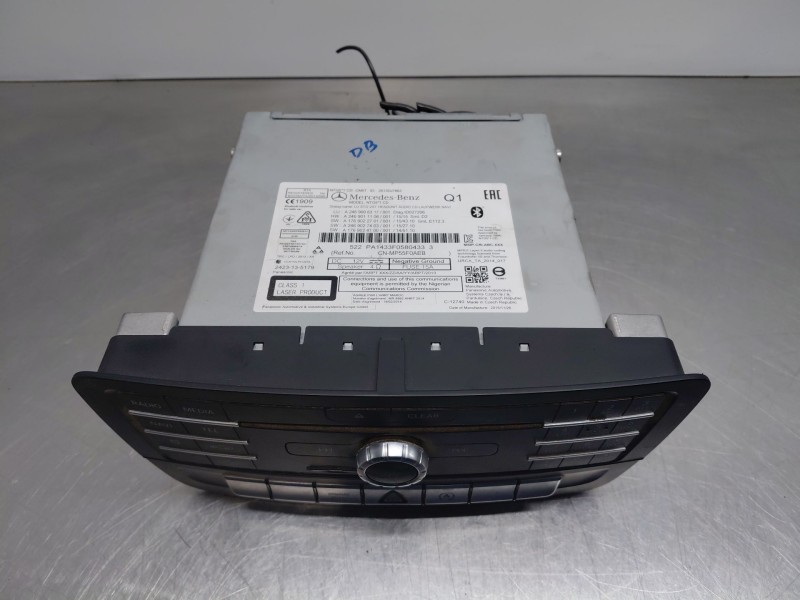 Recambio de sistema audio / radio cd para mercedes-benz clase a (w176) design referencia OEM IAM A2469006317  