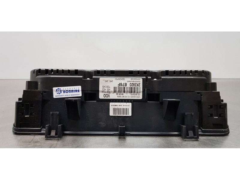 Recambio de cuadro instrumentos para volkswagen caddy ocio trendline bluemotion referencia OEM IAM 2K5920876F  