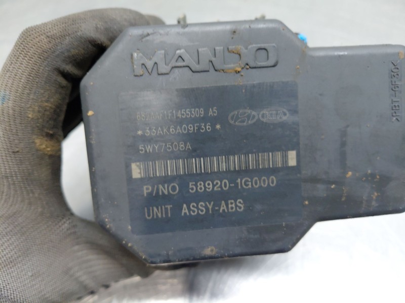 Recambio de abs para kia picanto ex referencia OEM IAM 589201G000  