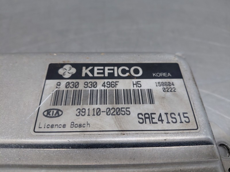 Recambio de centralita motor uce para kia picanto ex referencia OEM IAM 3911002055  