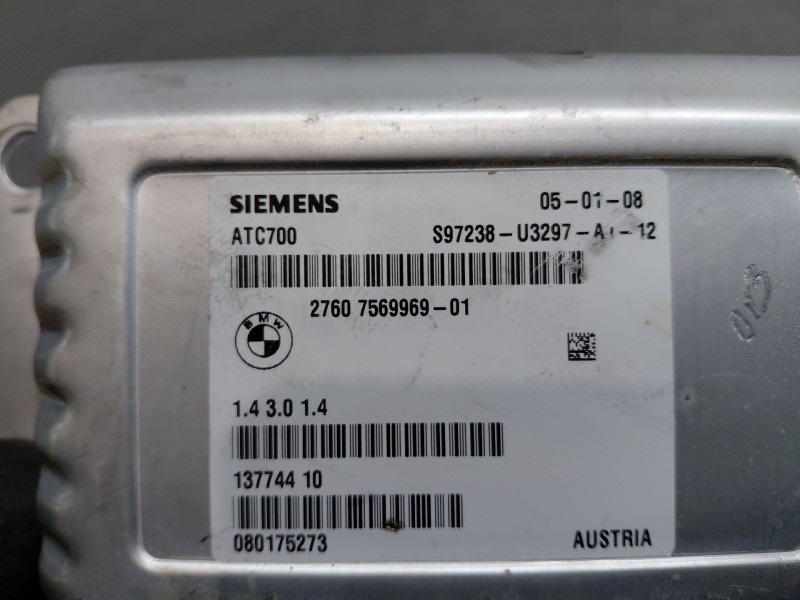 Recambio de modulo electronico para bmw x5 (e70) xdrive 30 d referencia OEM IAM 27607569969 756996901 2760756996901