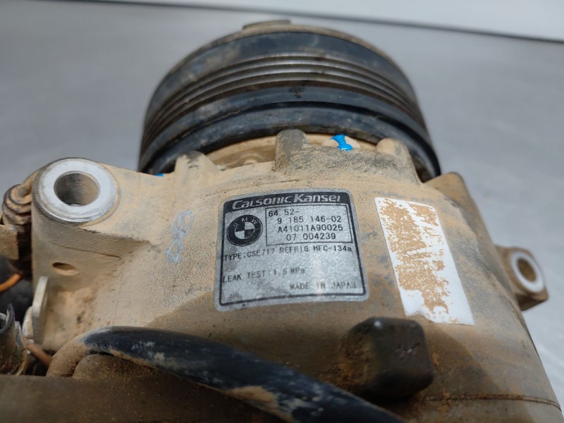 Recambio de compresor aire acondicionado para bmw x5 (e70) xdrive 30 d referencia OEM IAM 64529185146  