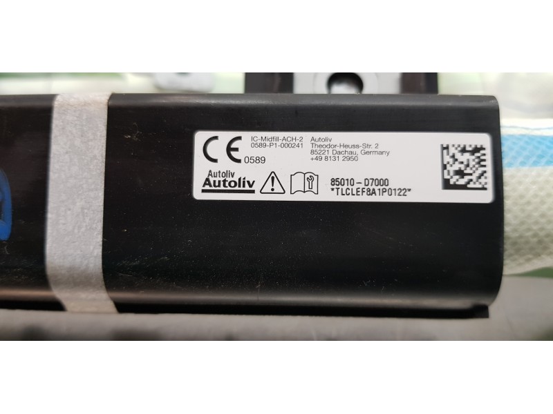 Recambio de airbag cortina delantero izquierdo para hyundai tucson ix35 referencia OEM IAM 85010D7000  