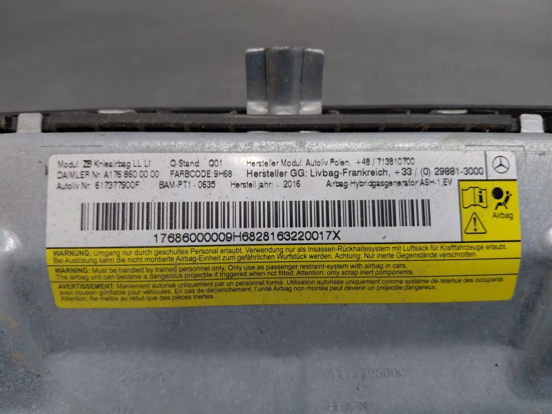 Recambio de kit airbag para mercedes-benz clase a (w176) design referencia OEM IAM   