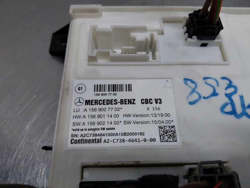 Recambio de modulo electronico para mercedes-benz clase a (w176) design referencia OEM IAM a1569007702 a1569011400 