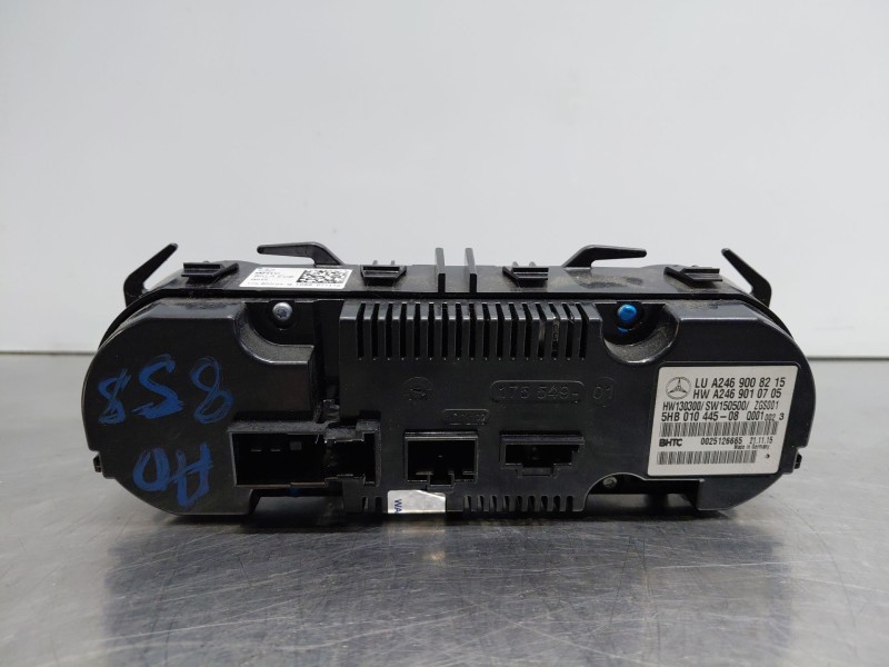 Recambio de mando climatizador para mercedes-benz clase a (w176) design referencia OEM IAM A2469003616 A2469008215 