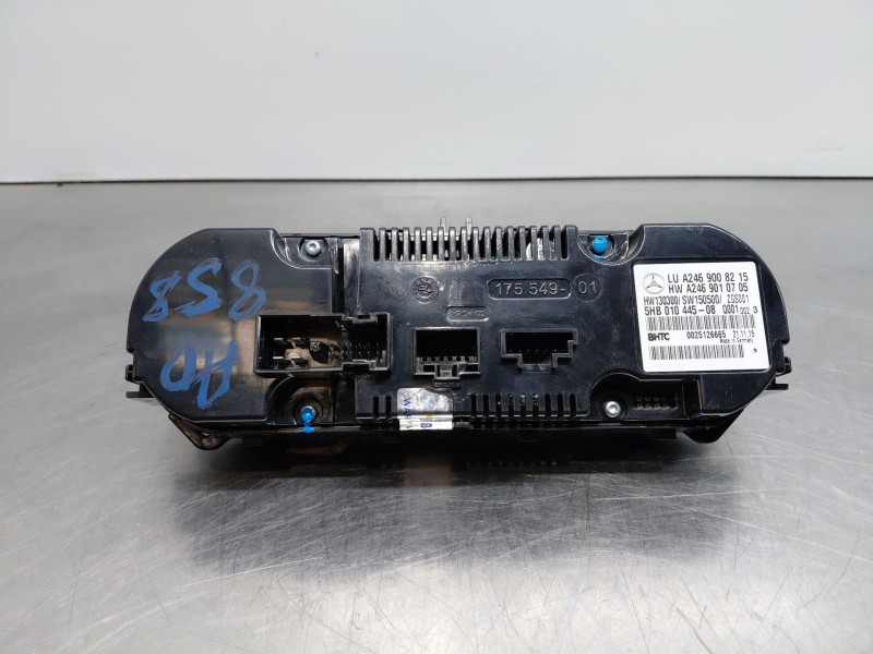 Recambio de mando climatizador para mercedes-benz clase a (w176) design referencia OEM IAM A2469003616 A2469008215 