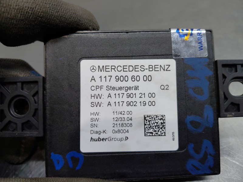 Recambio de modulo electronico para mercedes-benz clase a (w176) design referencia OEM IAM A1179006000  
