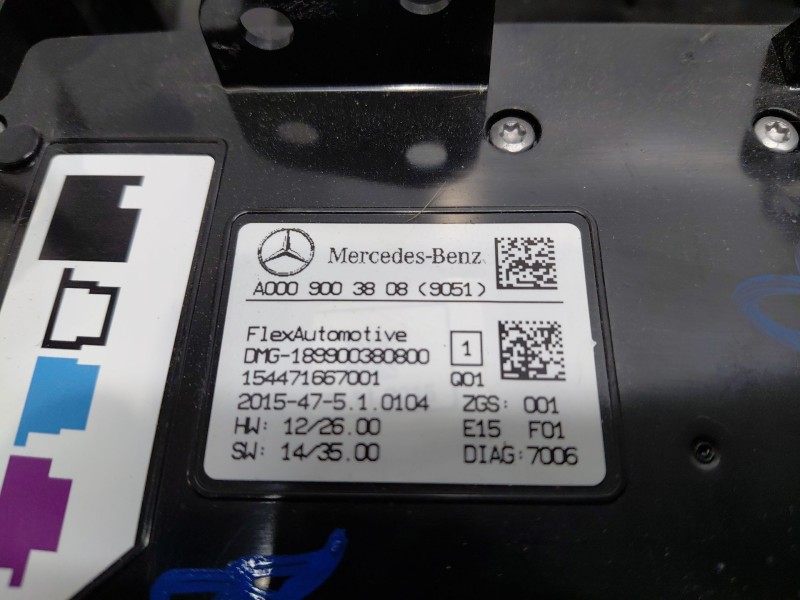 Recambio de luz interior para mercedes-benz clase a (w176) design referencia OEM IAM A0009006703 A0009003808 