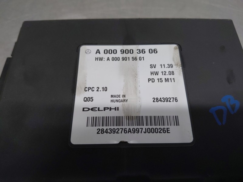 Recambio de modulo electronico para mercedes-benz clase a (w176) design referencia OEM IAM A0009003606  