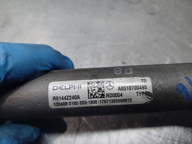 Recambio de rampa inyectora para mercedes-benz clase gla (w156) 200 d referencia OEM IAM A6510700700 A6510700495 