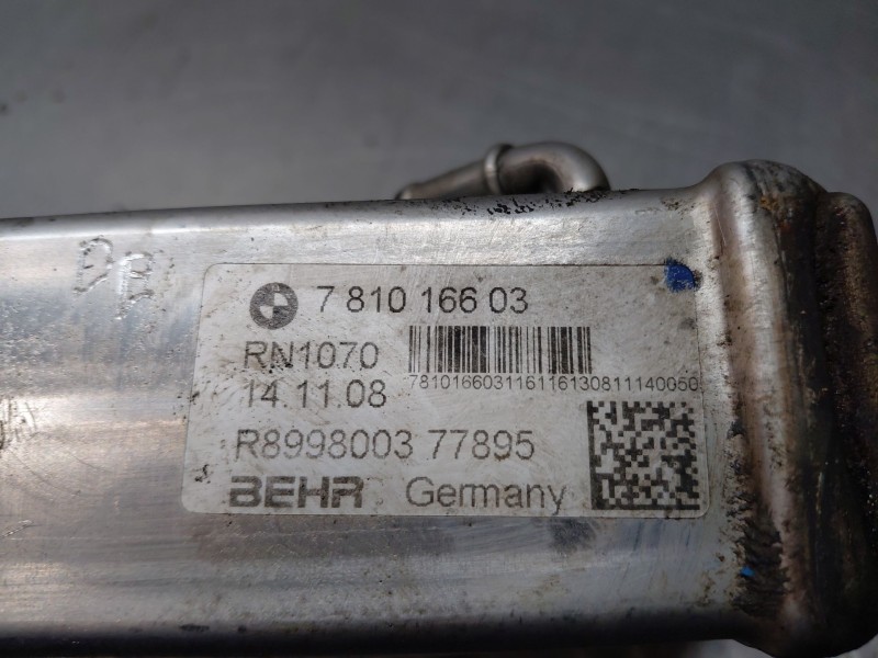 Recambio de enfriador egr para bmw serie 3 berlina (e90) 320d referencia OEM IAM 11717810166 7810166 781016605