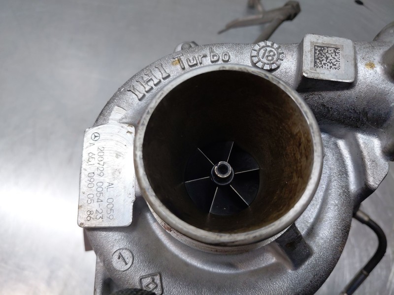 Recambio de turbocompresor para mercedes-benz clase a (w176) design referencia OEM IAM A6510900586  