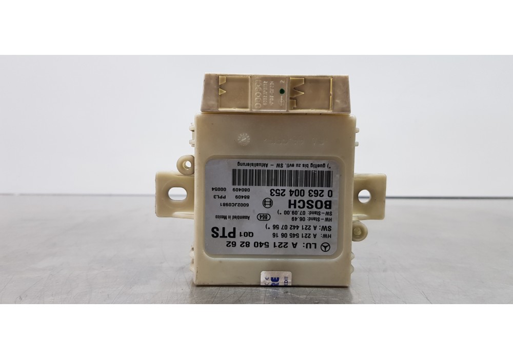 Recambio de modulo aparcamiento parking ( pdc ) para mercedes clase s (w221) berlina 320 / 350 cdi (221.022) referencia OEM IAM 