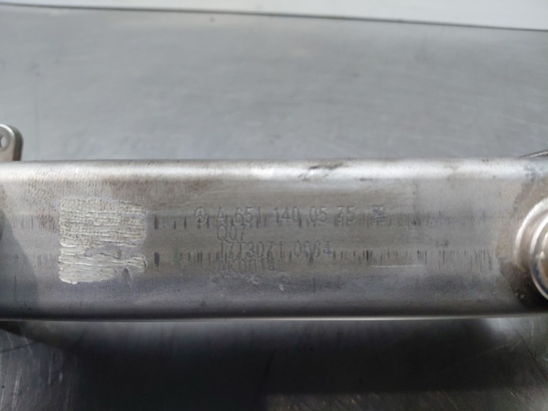 Recambio de enfriador egr para mercedes-benz clase a (w176) design referencia OEM IAM A6511400575  