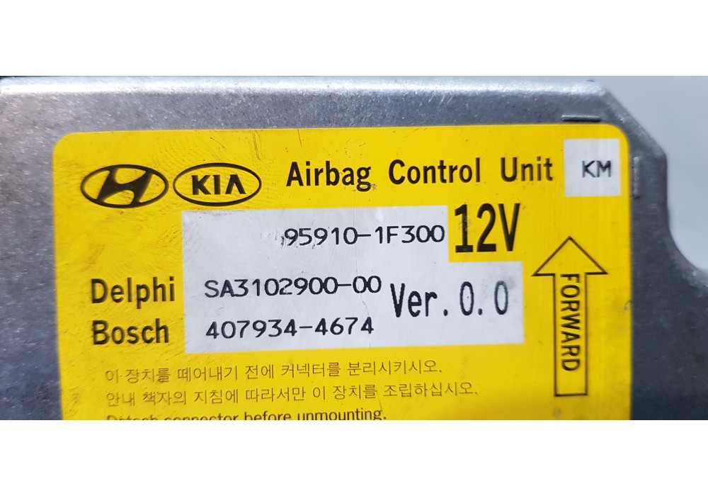 Recambio de centralita airbag para kia sportage ex referencia OEM IAM 959101F300  