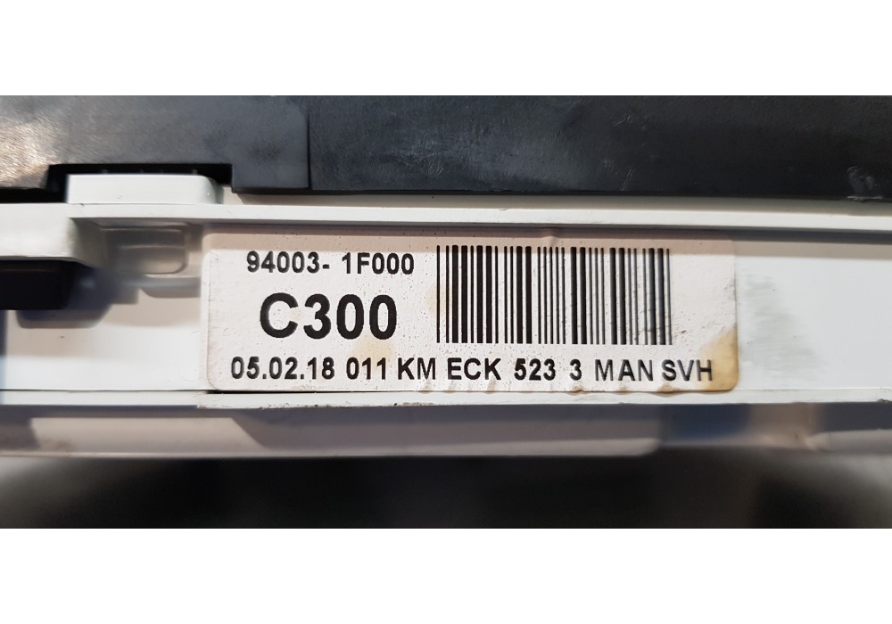 Recambio de cuadro instrumentos para kia sportage ex referencia OEM IAM 940031F000  