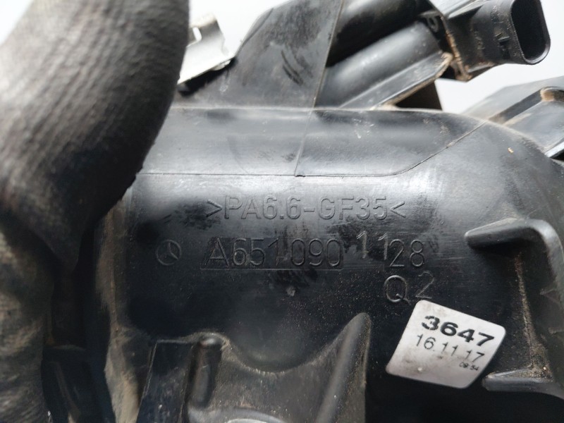 Recambio de colector admision para mercedes-benz clase a (w176) design referencia OEM IAM A6510904937  