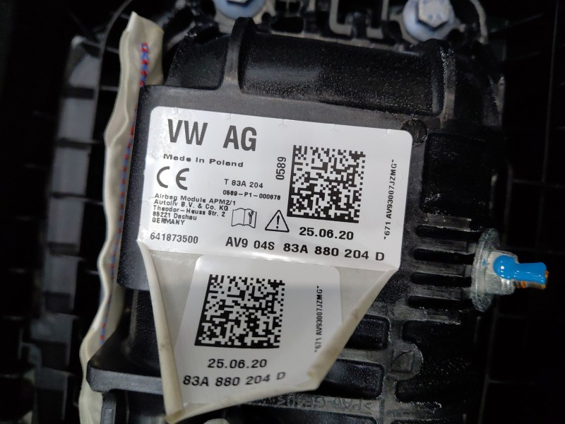 Recambio de kit airbag para audi q3 (f3b) 35 tdi referencia OEM IAM   