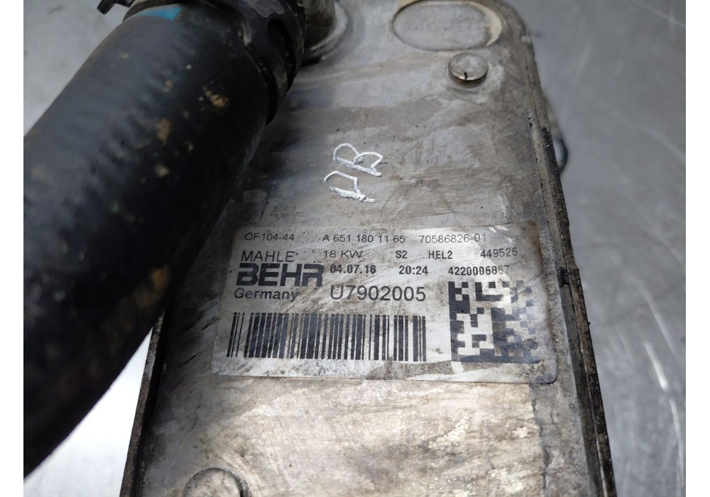 Recambio de soporte filtro aceite para mercedes-benz clase c (w205) lim. bluetec referencia OEM IAM   