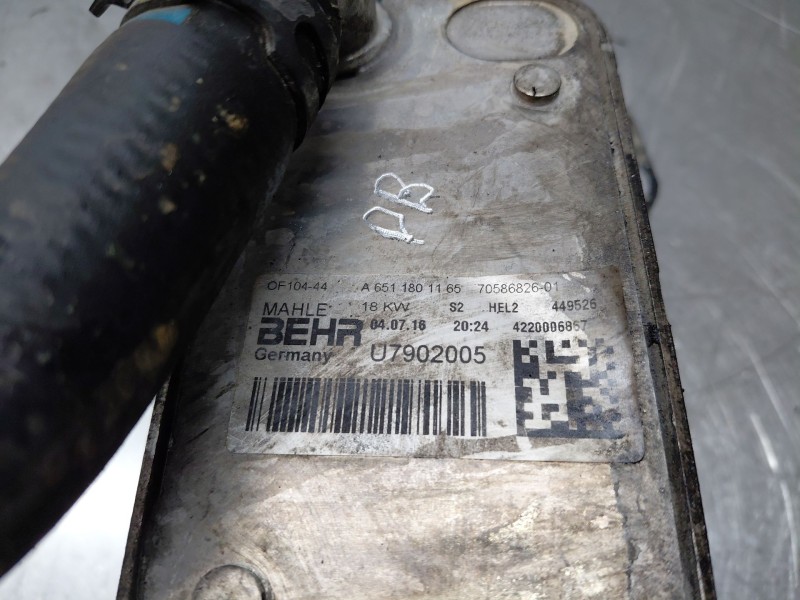 Recambio de soporte filtro aceite para mercedes-benz clase c (w205) lim. bluetec referencia OEM IAM   