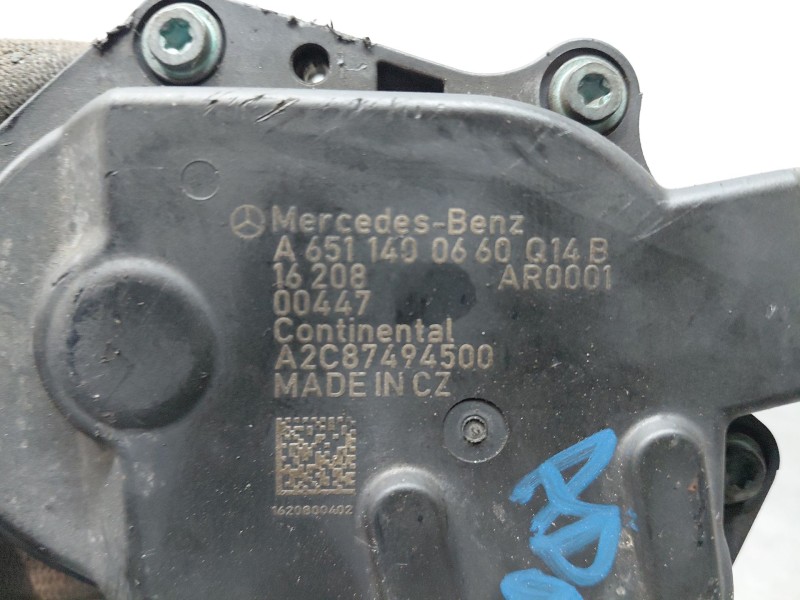 Recambio de valvula egr para mercedes-benz clase c (w205) lim. bluetec referencia OEM IAM   