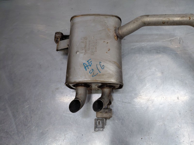 Recambio de silenciador trasero para audi q3 (f3b) 35 tdi referencia OEM IAM   