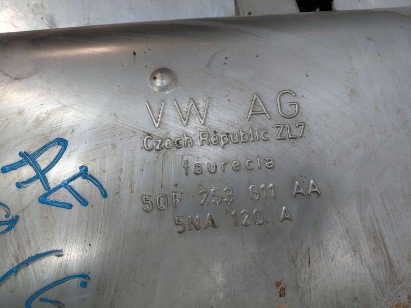 Recambio de silenciador trasero para audi q3 (f3b) 35 tdi referencia OEM IAM   