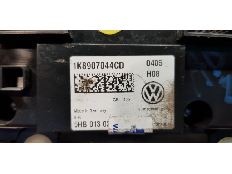 Recambio de mando calefaccion / aire acondicionado para volkswagen caddy ocio trendline bluemotion referencia OEM IAM 1K8907044C