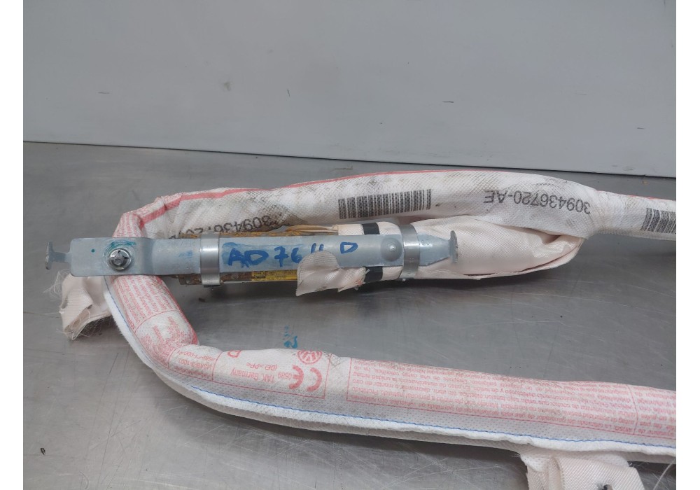 Recambio de airbag cortina delantero derecho para volkswagen t-roc r-line referencia OEM IAM   